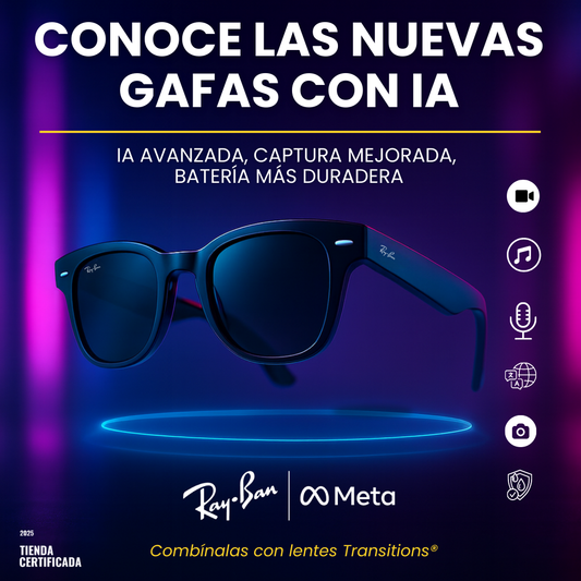 Gafas Inteligentes Transition© RayBan by Meta